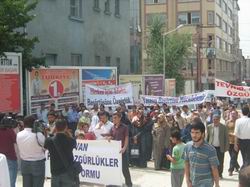 Van'da 103. Başörtüsü eylemi