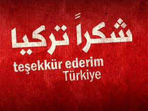 Suriye’de “Teşekkürler Türkiye” Cuması