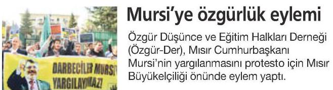 Mursi'ye Özgürlük Eylemi