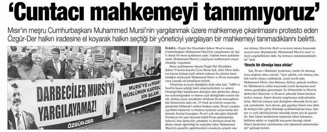 Cuntacı Mahkemeyi Tanımıyoruz