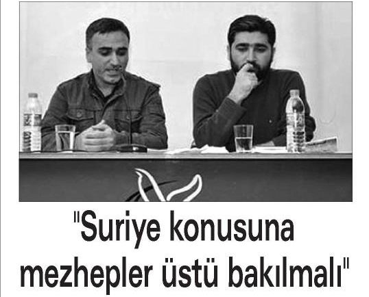 Suriye Konusuna Mezhepler Üstü Bakılmalı