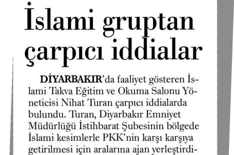 İslami Gruptan Çarpıcı İddialar