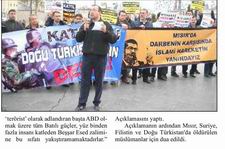 Özgür-Der, Müslüman Ülkelerde Yaşanan Olaylarını Protesto Etti