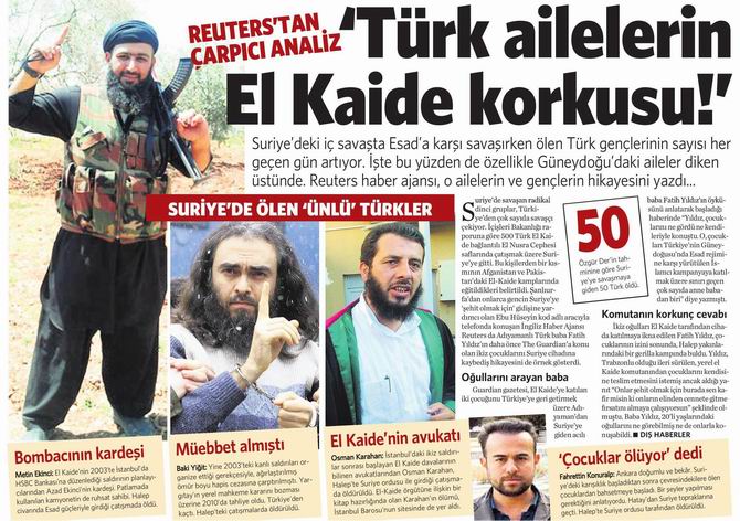 Türk Ailelerin El Kaide Korkusu