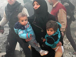 Halep Bugün de Varil Bombalarıyla Vuruldu