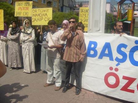 Kocaeli'de 177. Başörtüsü Eylemi