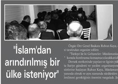 İslamdan Arındırılmış Bir Ülke