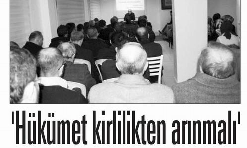 Hükümet Kirlilikten Arınmalı