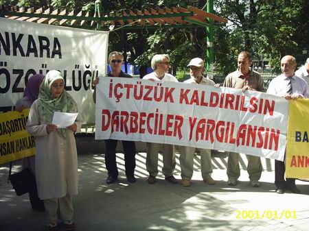 Ankara'da 138. Başörtüsü Eylemi