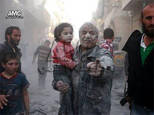 Halep'te Yine Varil Katliamı (VİDEO)