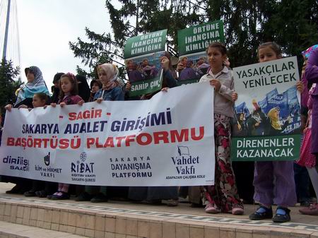Sakarya'da 158. Başörtüsü Eylemi