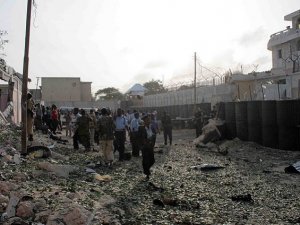 Türkiye'nin Mogadişu Büyükelçiliği İnşaatına Saldırı