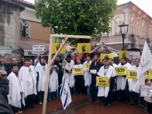 Bartın'da Cuntanın İdam Kararları Protesto Edildi
