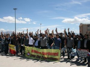 Van Üniversite Gençliğinden İdamlara Protesto