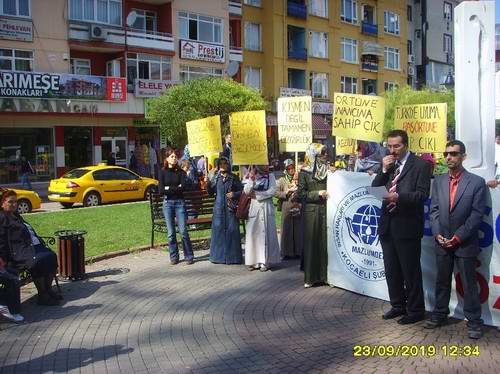 Kocaeli’de 181. başörtüsü eylemi