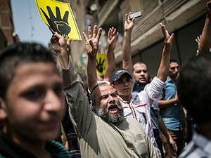 Sisi'nin Cumhurbaşkanlığı Protesto Edildi