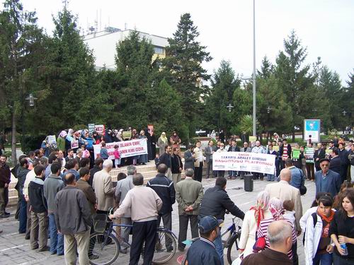 Sakarya'da 161. başörtüsü eylemi