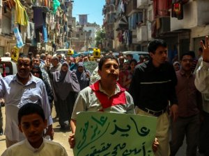 Mısır'da "Sisi" Protestosu