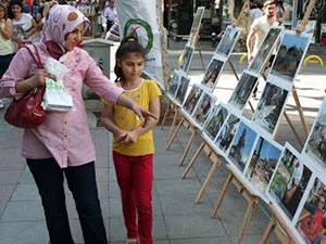 Pendik’te “Suriye’de İnsanlık Dramı” Resim Sergisi