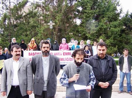 Sakarya'da 162. Başörtüsü Eylemi
