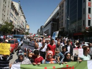 Erzurum'da Siyonist Saldırılar Protesto Edildi