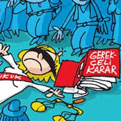 Çizgi diliyle gerekçeli kararın yorumu