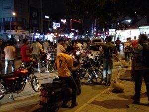 Adana’da Gazze İçin Motosiklet Konvoyu Oluşturuldu