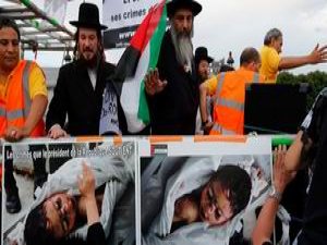 Paris'teki Filistin’e Destek Gösterisine Hahamlar da Katıldı