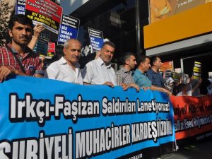 Muhacirlere Yönelik Saldırılar Diyarbakır’da Protesto Edildi