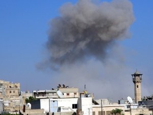 Esed Suriye'de Varil Bombası İle Katletmeye Devam Ediyor