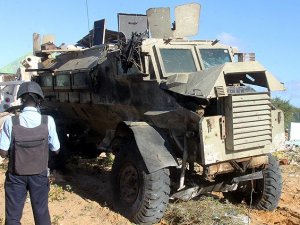Somali'de Afrika Birliği Konvoyuna Bombalı Saldırı