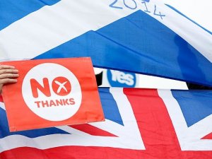 İskoçya Referandumda Ayrılmama Kararı Aldı