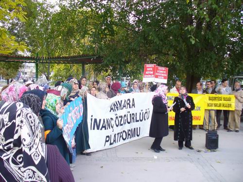 Ankara’da 146. Başörtüsü Eylemi