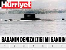 Bu da binbaşının makam denizaltısı