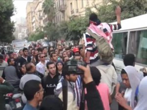 Mısır'da Darbecileri Protesto Ediyorlar