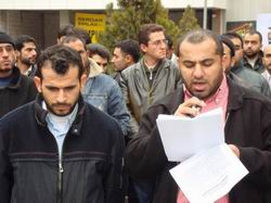 Antep'te İsrail'i boykot çağrısı