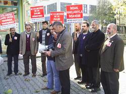 Akyazı'da 95. başörtüsü eylemi