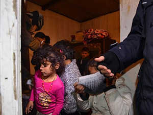 Ankara'da Suriyeli Sığınmacılara Gece Baskını