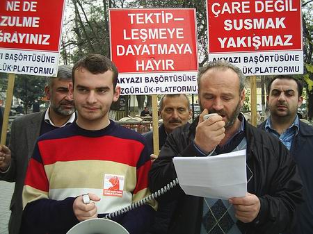 Akyazı’da 96. Başörtüsü Eylemi