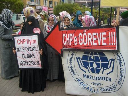 Kocaeli’de 190. Başörtüsü Eylemi