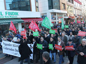 Giresun Peygamberimiz İçin Yürüdü