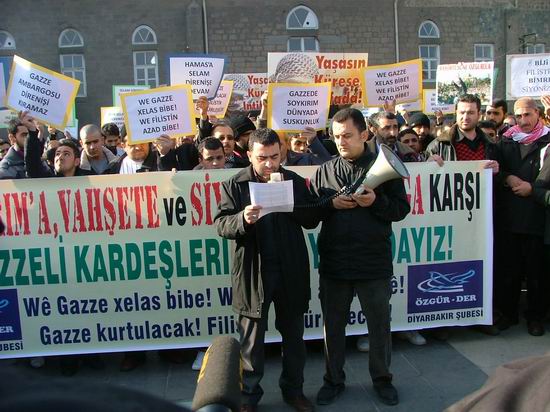 Diyarbarkır'dan Gazze'ye Bin Selam
