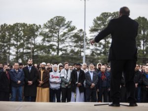 ABD'de Katledilen 3 Müslüman Genç Defnedildi