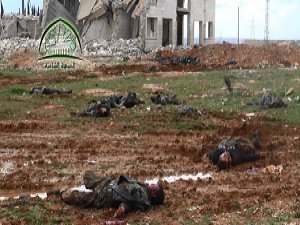 Halep Rejim ve Hizbullah Cesetlerinden Geçilmiyor! (VİDEO)