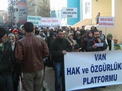 Van'da 120. başörtüsü eylemi