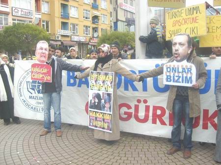 Kocaeli’de 193. Başörtüsü Eylemi