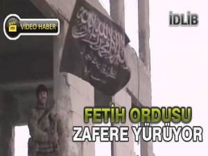 İdlib'de Fetih Ordusu Zafere Yürüyor (VİDEO)