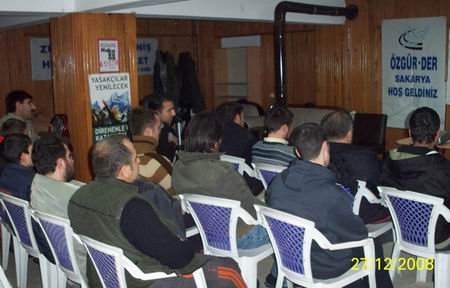 Özgür-Der Sakarya Şubesi’nde Siret Semineri