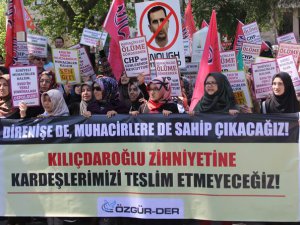 Kılıçdaroğlu’nun Muhacirlere Yönelik Irkçı Sözleri Protesto Edildi