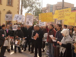 Siyonist vahşet Kocaeli'de protesto edildi